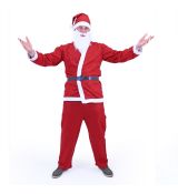 Kostým Santa Claus (bez vousů) pro dospělé