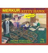 Stavebnice MERKUR Kitty Hawk 100 modelů 900ks v krabici 36x27x5cm