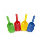 Kupecká lopatka plast 24cm asst 4 barvy 12m+