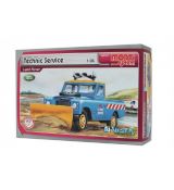 Stavebnice Monti System MS 01 Technic Service Land rover 1:35 v krabici 22x15x6cm