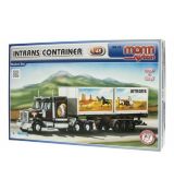 Stavebnice Monti System MS 25 Intrans Container Western star 1:48 v krabici 31,5x16,5x7,5cm