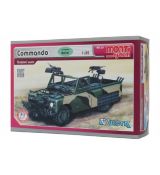 Stavebnice Monti System MS 29 Commando Land Rover 1:35 v krabici 22x15x6cm