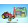 Traktor Zetor 25A červený na klíček kov 15cm 1:25 v krabičce Kovap