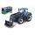 Traktor Bburago s nakladače Fendt 1050 Vario/New Holland kov/plast 16cm 2 druhy v krabičce 21x11x8cm