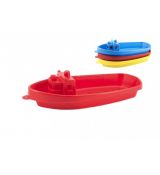 Loď do vody plast 38cm 3 barvy