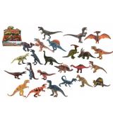 Dinosaurus plast 11-14cm mix druhů 24ks v boxu