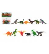 Zvířátka dinosauři mini plast 6-7cm 12ks v sáčku