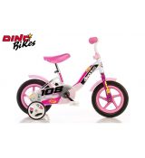 Dino Bikes Dětské kolo růžové 10" 2017