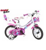 Dino Bikes Dětské kolo 12" bílé 2017