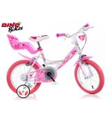 Dino Bikes Dětské kolo 14" bílé 2017