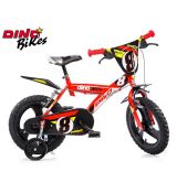 Dino Bikes Dětské kolo 14" červené 2017