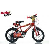 DINO Bikes - Dětské kolo 16"" Cars 2022
