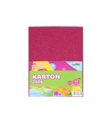 Karton A4 20,5x29,5 cm 10ks, glitter